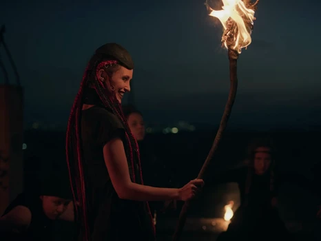 Still frame 29 from Apashe - Witch (ft. Alina Pash) (2021) directed by Adrian Villagomez
