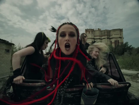 Still frame 19 from Apashe - Witch (ft. Alina Pash) (2021) directed by Adrian Villagomez