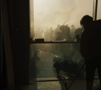 Still frame 52 from Apashe, Worakls & Wasiu - Rome Is Burning (2025) directed by Adrian Villagomez, Apashe