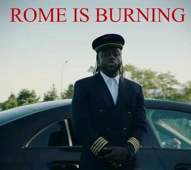 Still frame 9 from Apashe, Worakls & Wasiu - Rome Is Burning (2025) directed by Adrian Villagomez, Apashe