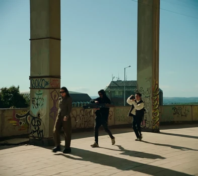 Still frame 18 from Apashe, Worakls & Wasiu - Rome Is Burning (2025) directed by Adrian Villagomez, Apashe
