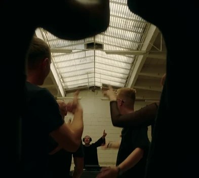 Still frame 25 from Apashe, Worakls & Wasiu - Rome Is Burning (2025) directed by Adrian Villagomez, Apashe