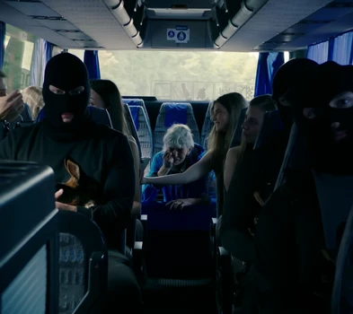 Still frame 42 from Apashe, Worakls & Wasiu - Rome Is Burning (2025) directed by Adrian Villagomez, Apashe