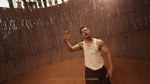 Still frame 11 from Hanumankind – Big Dawgs (2024) directed by Bijoy Shetty