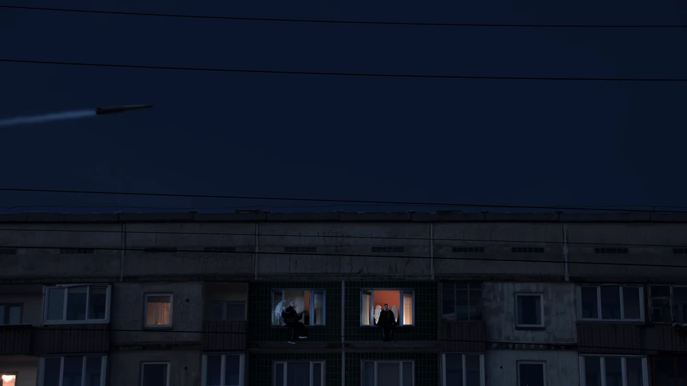 Still frame 51 from IC3PEAK — Gde Moy Dom? (2025) directed by Anastasia Kreslina, Nikolay Kostylev