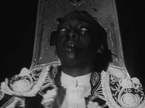 Still frame 65 from Little Simz - Flood (2025) directed by Salomon Ligthelm
