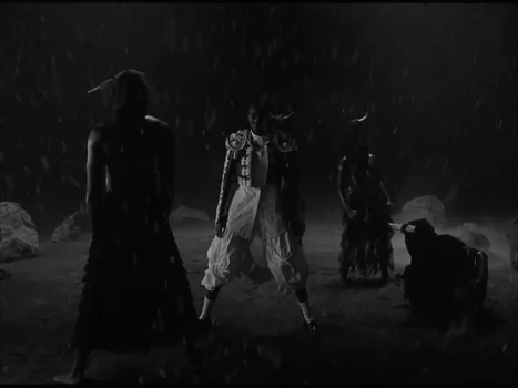 Still frame 91 from Little Simz - Flood (2025) directed by Salomon Ligthelm