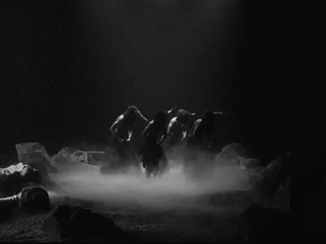 Still frame 21 from Little Simz - Flood (2025) directed by Salomon Ligthelm