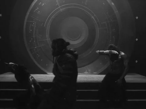 Still frame 44 from Little Simz - Flood (2025) directed by Salomon Ligthelm