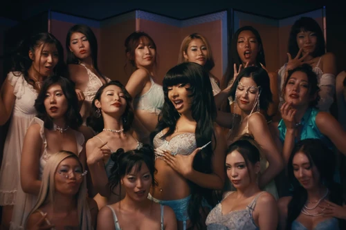 Still frame 12 from Megan Thee Stallion - Mamushi (2024) directed by Kevin Leyva