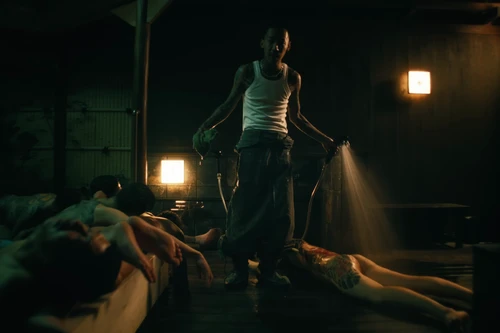 Still frame 25 from Megan Thee Stallion - Mamushi (2024) directed by Kevin Leyva