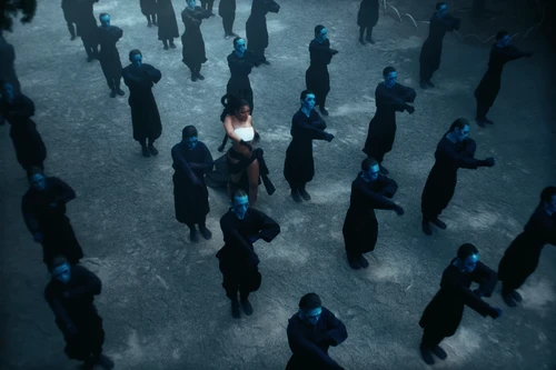 Still frame 32 from Megan Thee Stallion - Mamushi (2024) directed by Kevin Leyva