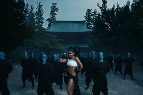 Still frame 33 from Megan Thee Stallion - Mamushi (2024) directed by Kevin Leyva