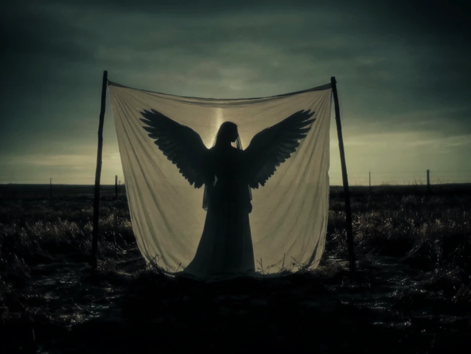 Still frame 28 from PRESIDENT - Angel Wings (2026) directed by B.K. Barone