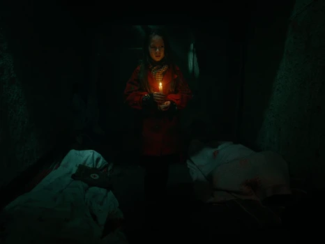 Still frame 14 from QONYRATBAY FAM feat. jeltoksan. - MEMO (2022) directed by Aitore Zholdaskali