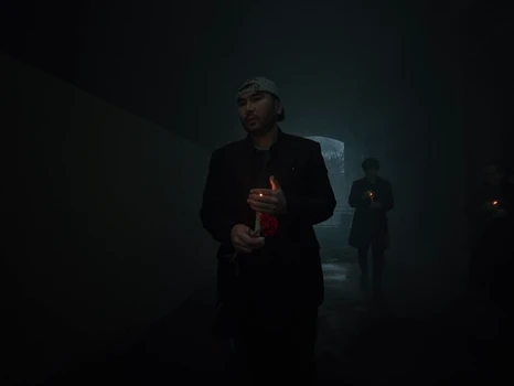 Still frame 18 from QONYRATBAY FAM feat. jeltoksan. - MEMO (2022) directed by Aitore Zholdaskali