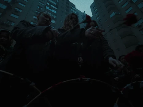 Still frame 21 from QONYRATBAY FAM feat. jeltoksan. - MEMO (2022) directed by Aitore Zholdaskali