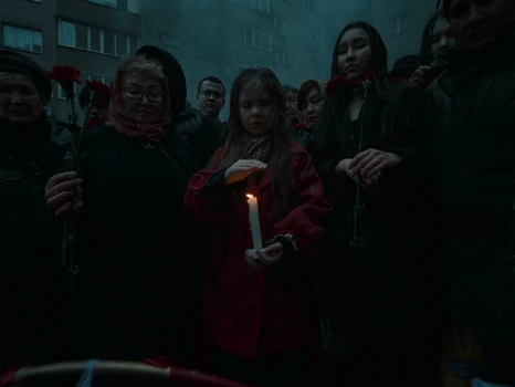 Still frame 32 from QONYRATBAY FAM feat. jeltoksan. - MEMO (2022) directed by Aitore Zholdaskali
