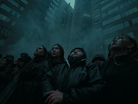 Still frame 36 from QONYRATBAY FAM feat. jeltoksan. - MEMO (2022) directed by Aitore Zholdaskali