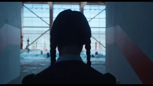 Still frame 1 from Wednesday Season 1 Episode 1